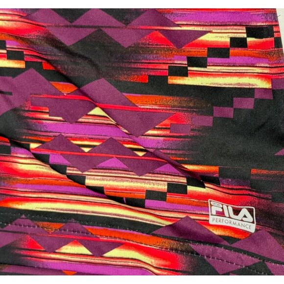 Fila Women's Athletic Tank V-Neck Multicolor Size L - Picture 4 of 5